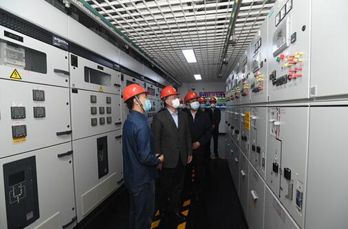 毛偉明董事長、辛保安總經(jīng)理赴國網(wǎng)北京電力督導(dǎo)檢查全國兩會供電保障工作