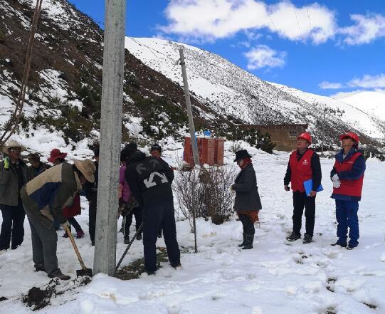 國網(wǎng)南充供電公司援藏幫扶小組：突遭特大暴風(fēng)雪，全力組織搶險應(yīng)對