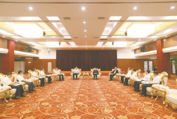 河南省委書記王國生、省長尹弘會見國家電網(wǎng)董事長、黨組書記毛偉明