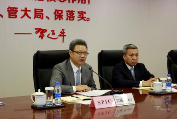 錢(qián)智民會(huì)見(jiàn)西門(mén)子總裁凱颯、西門(mén)子能源公司總裁布魯赫