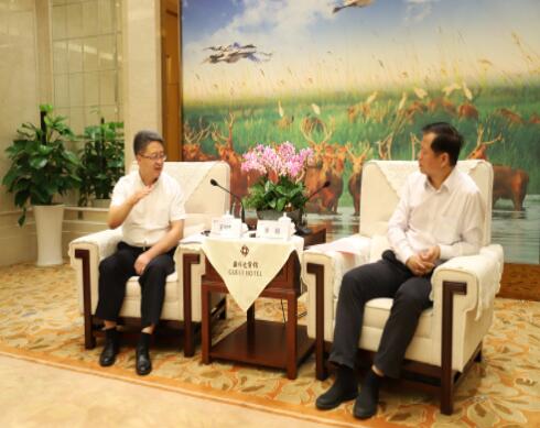 國家電投黨組成員、副總經理王樹東赴江蘇進行拜會、調研