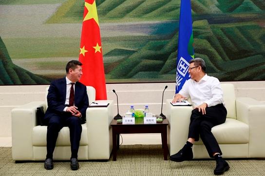 錢智民會(huì)見中信建投董事長(zhǎng)王常青、總裁李格平