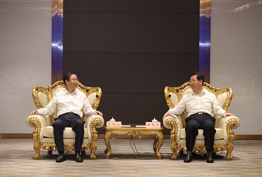 國家電網(wǎng)董事長、黨組書記辛保安拜會河南省委書記樓陽生、省長王凱