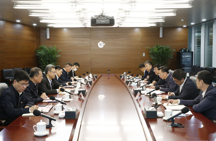 錢智民拜會中國海油董事長、黨組書記汪東進(jìn)