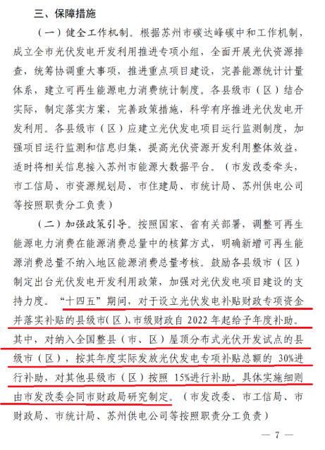 蘇州：國(guó)企廠房100%安裝分布式光伏！