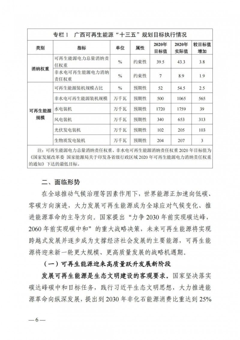 廣西“十四五”規(guī)劃：大力發(fā)展光伏發(fā)電，到2025年新增光伏裝機15GW！
