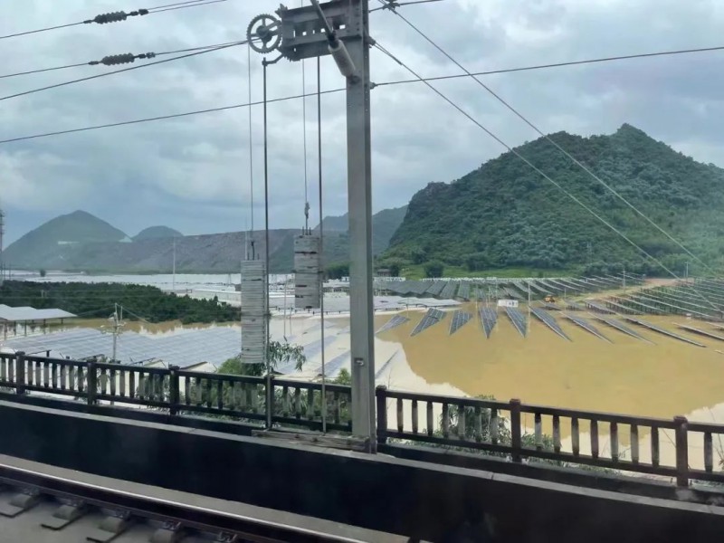 地面電站秒變漂浮電站，又一光伏電站被水淹！