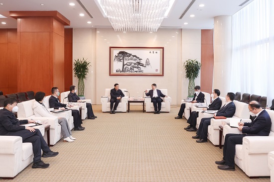 華能集團黨組書記、董事長溫樞剛會見中電聯(lián)常務副理事長楊昆