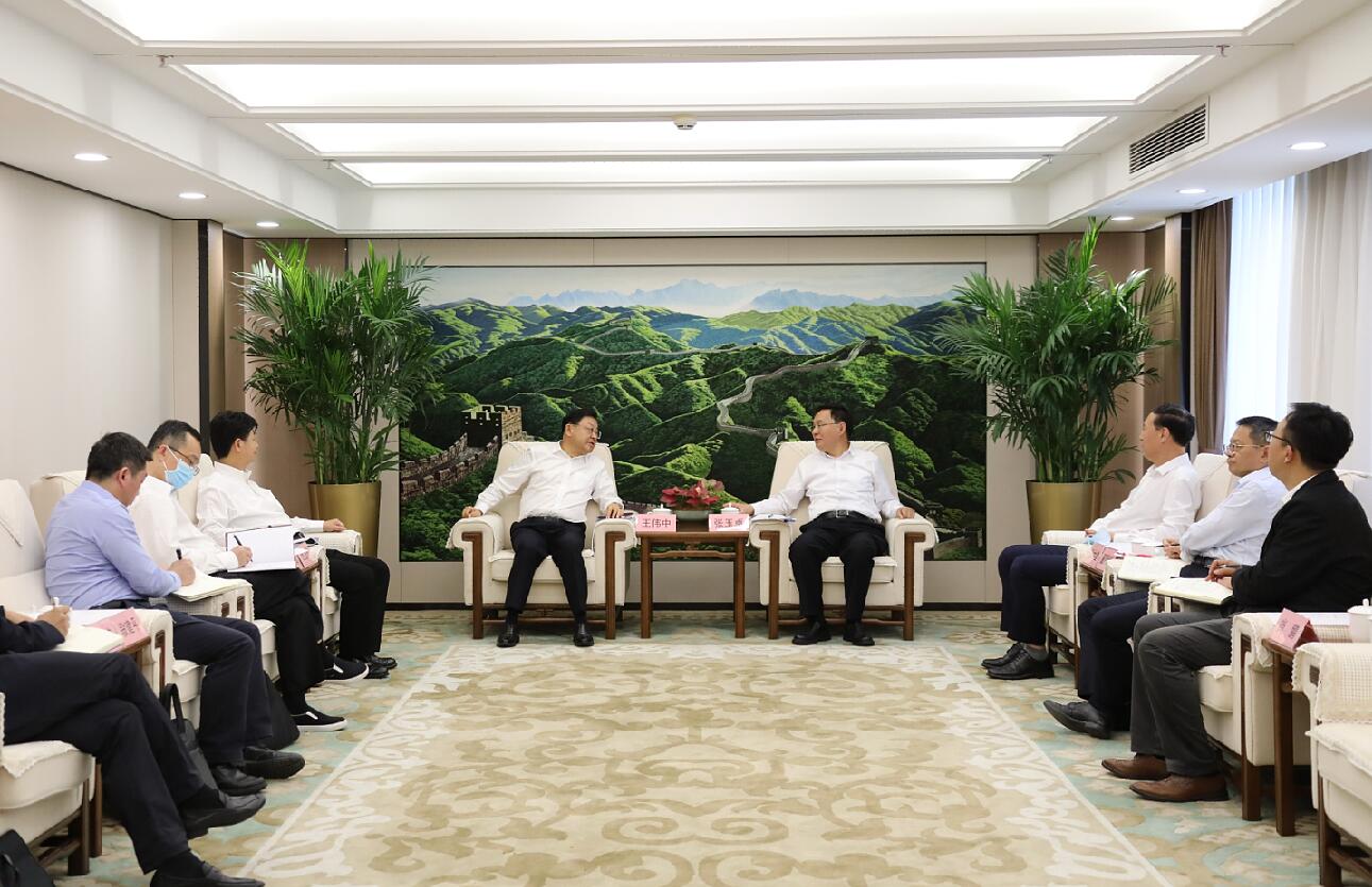 國資委黨委書記、主任張玉卓會見廣東省政府主要負責同志