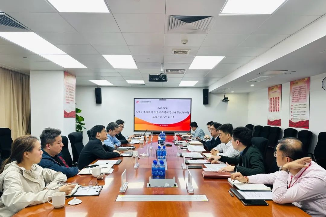 三峽資本與廣東風(fēng)電、深圳能源座談