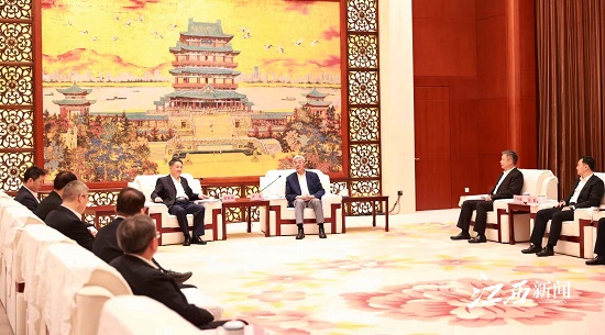 華能集團(tuán)黨組書記、董事長(zhǎng)溫樞剛拜會(huì)江西省委書記尹弘