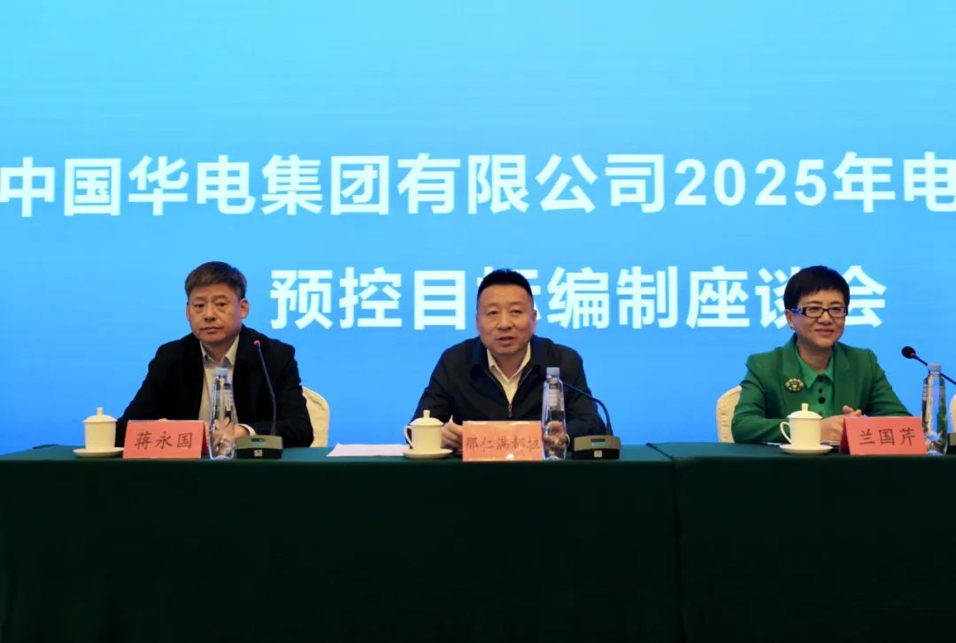 華能集團(tuán)2025年電、熱量預(yù)控目標(biāo)編制座談會(huì)在呼和浩特召開(kāi)