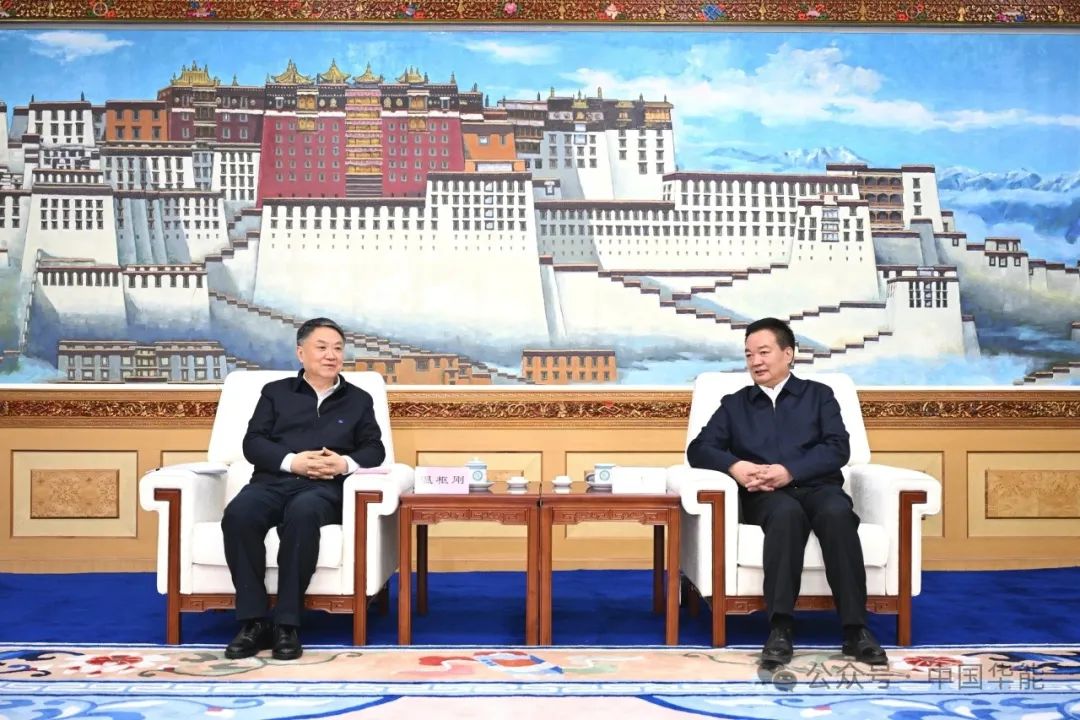 華能集團(tuán)董事長(zhǎng)、黨組書記溫樞剛拜會(huì)西藏自治區(qū)黨委書記王君正