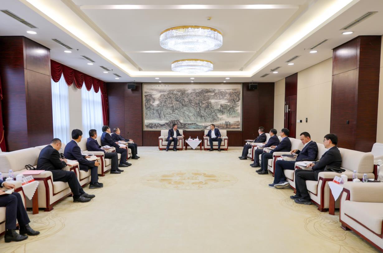 大唐甘肅公司黨委書記、董事長王建偉拜會國網(wǎng)甘肅省電力公司董事長、黨委書記林一凡