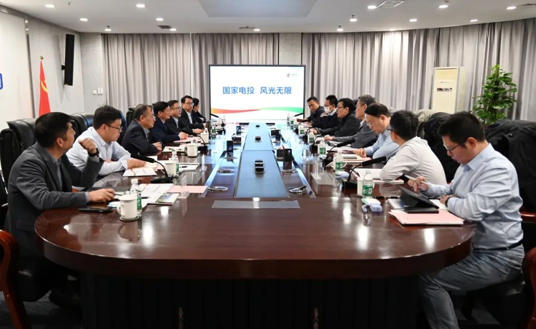 黃河水電公司黨委書記、董事長姚小彥會見國核電力院黨委書記、董事長李啟釗