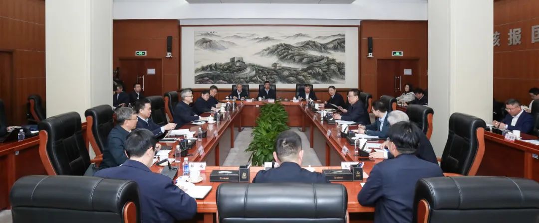 中核集團(tuán)會見東方電氣集團(tuán)總經(jīng)理、黨組副書記張彥軍一行