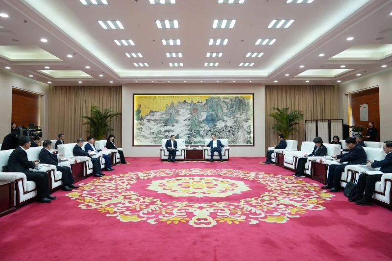 中國(guó)能建黨委書(shū)記、董事長(zhǎng)宋海良拜會(huì)安徽省委副書(shū)記、省長(zhǎng)王清憲